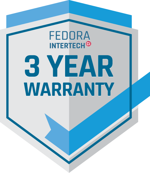 Fedora Intertech 3 Year Warranty